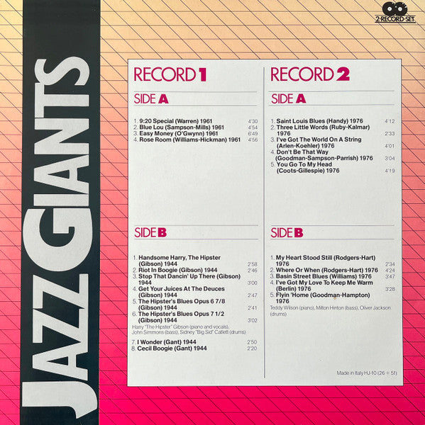 Various / Jazz Giants - LP USED