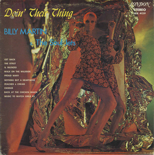 Billy Martin & The Soul Jets / Doin' Their Thing - LP (Used)
