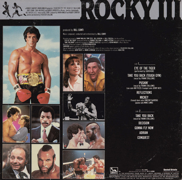 Soundtrack / Rocky III (Original Motion Picture Score) - LP USED