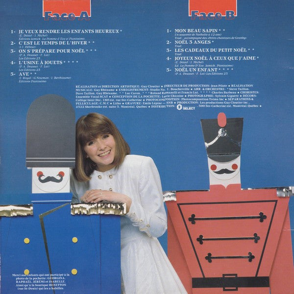 Nathalie Simard / Joyeux Noël À Tous Les Enfants - LP Used