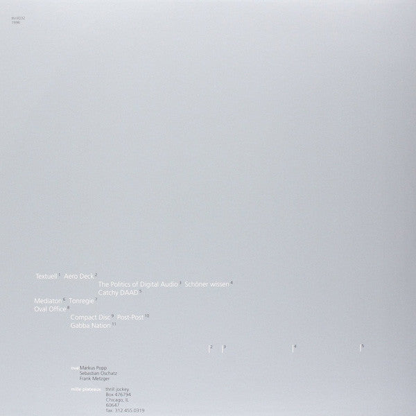 Oval / Systemisch - 2LP