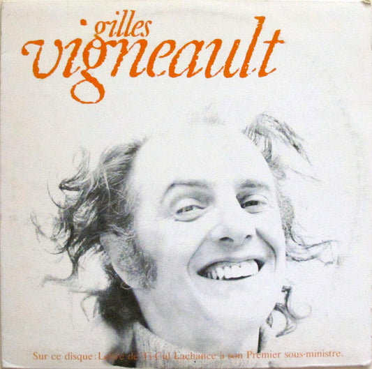 Gilles Vigneault / Le Temps Qu'il Fait Sur Mon Pays - 33T USAGÉ