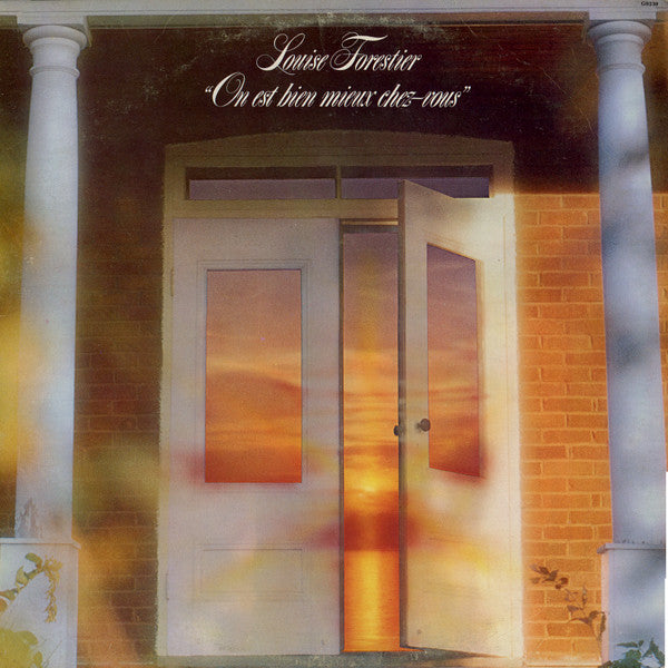 Louise Forestier / On Est Bien Mieux Chez-Vous  - LP USED