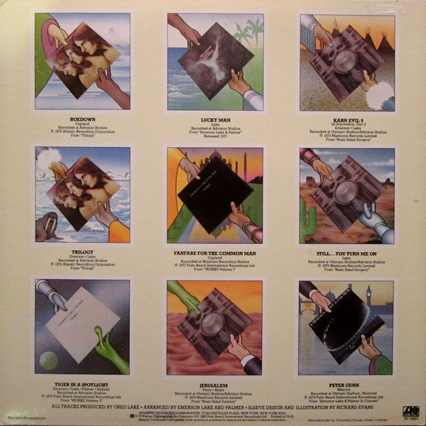 Emerson, Lake & Palmer / The Best Of Emerson Lake & Palmer - LP Used