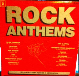 Divers / Rock Anthems - LP USAGÉ