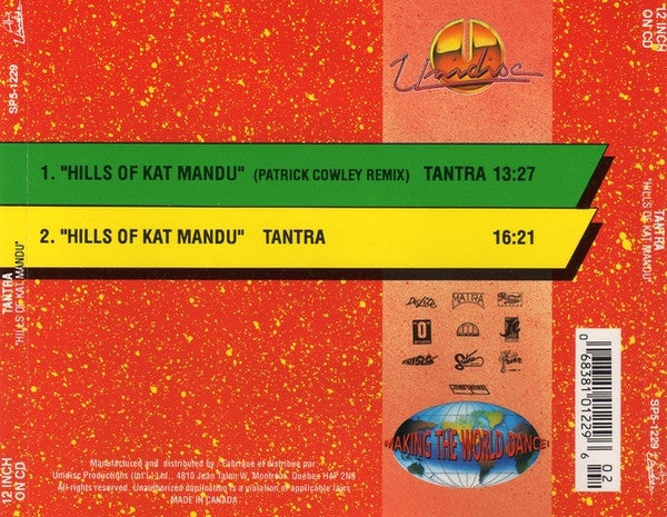 Tantra / Hills Of Kat Mandu - CD (Used)