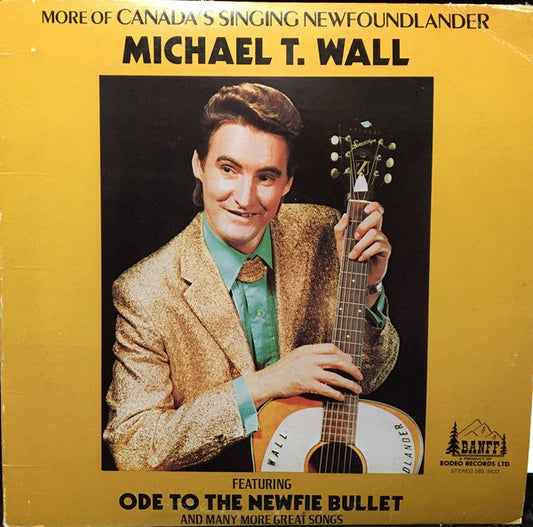 Micheal T. Wall / More Canada's singing Newfoundlander - LP (used)