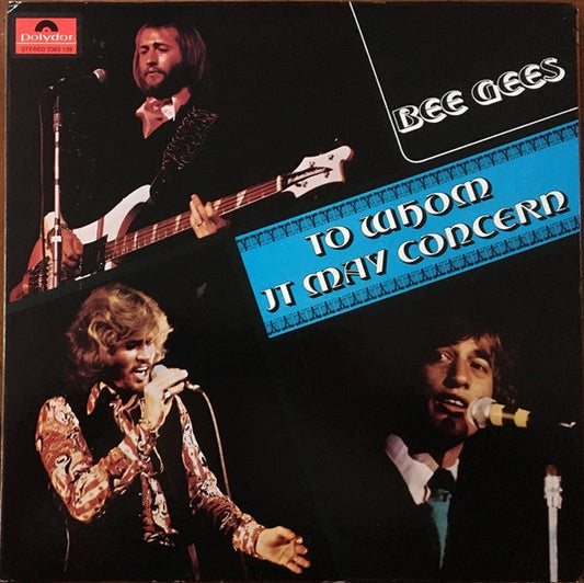 Bee Gees / To Whom It May Concern - LP USED