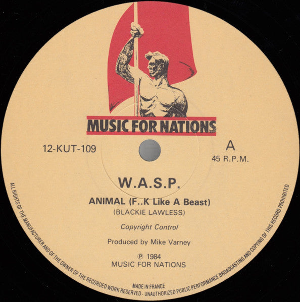 W.A.S.P. / Animal (F**k Like A Beast) - LP 33T Occasion