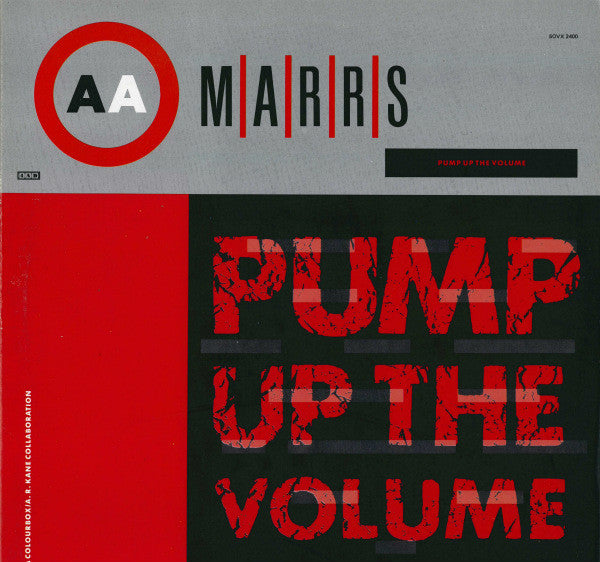 M|A|R|R|S / Pump Up The Volume - LP Occasion 12"