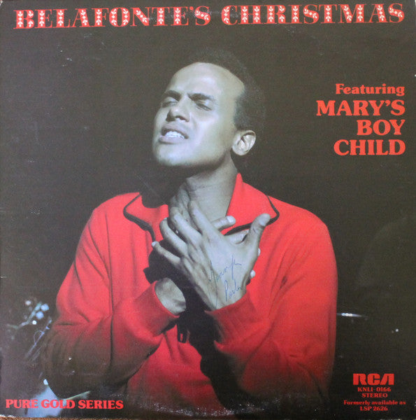 Harry Belafonte / Belafonte's Christmas - LP USED