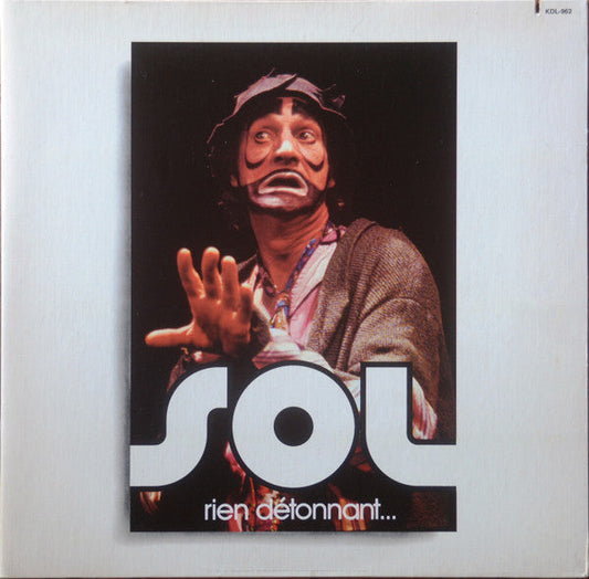 Sol / Rien Détonnant... - LP USAGÉ