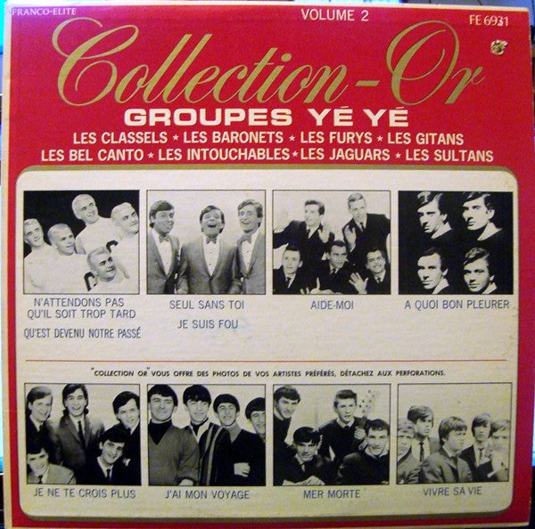 Various / Collection-Or Groupes Yé Yé Vol. 2 - LP USED