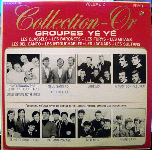 Various / Collection-Or Groupes Yé Yé Vol. 2 - LP USAGÉ
