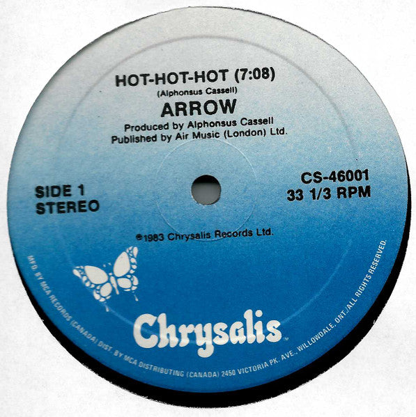 Arrow / Hot-Hot-Hot - LP 12'' Used