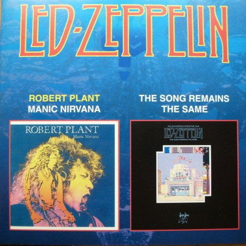 Robert Plant & Led Zeppelin / Manic Nirvana + The Song Remains The Same - CD (Used)