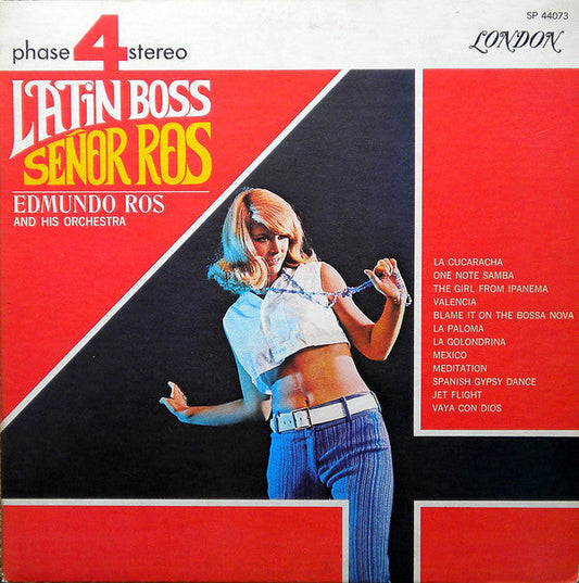 Edmundo Ros & His Orchestra ‎/ Latin Boss...Señor Ros - LP Used