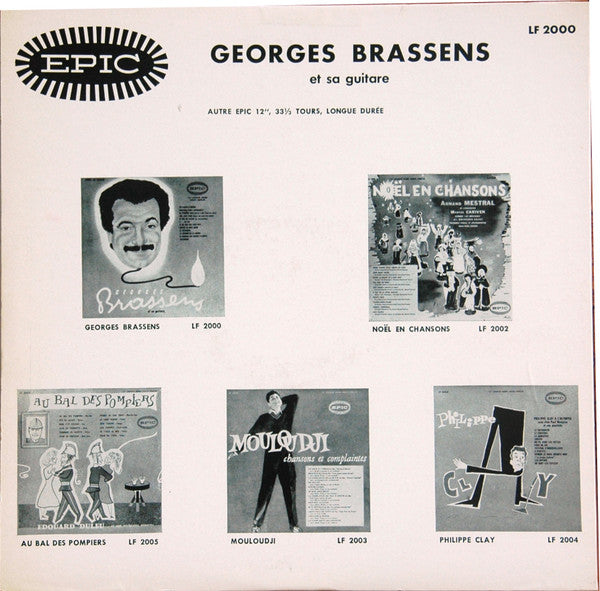 Georges Brassens / Et Sa Guitare - LP (Occasion)