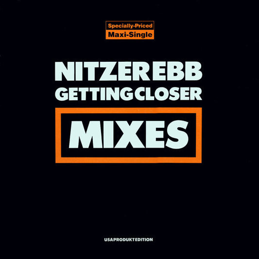 Nitzer Ebb / Getting Closer Mixes - LP 12'' Used