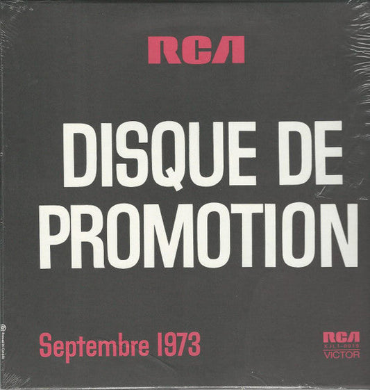 Various / Disque De Promotion, Septembre 1973 - LP Used