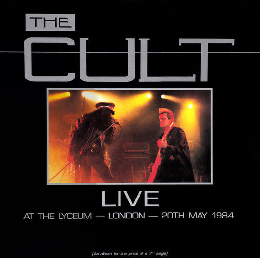 The Cult / Live At The Lyceum - London - 20th May 1984 - LP USED