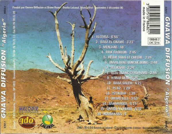 Gnawa Diffusion / Algeria - CD (Used)