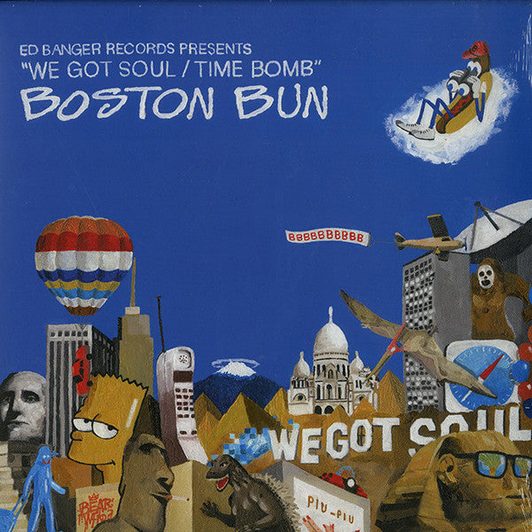 Boston Bun ‎/ We Got Soul / Time Bomb - LP 12"