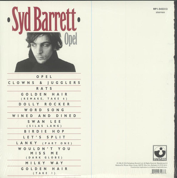 Syd Barrett / Opel - LP