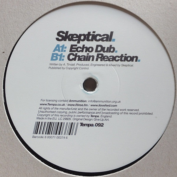 Skeptical / Echo Dub - LP Used 12''