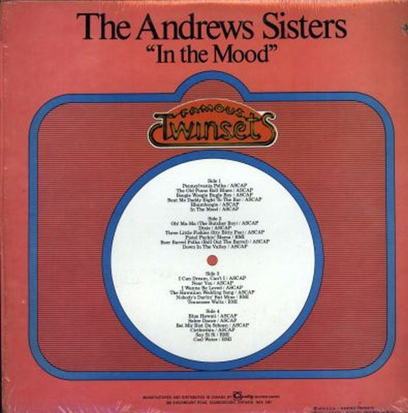 The Andrews Sisters / In The Mood - 2LP Used