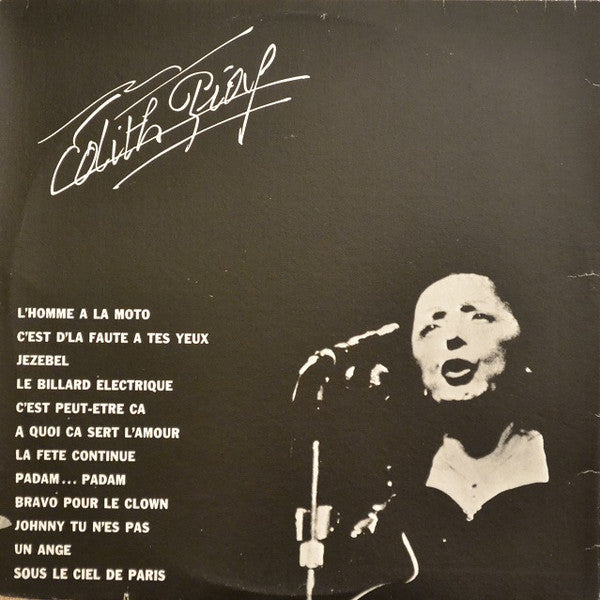 Edith Piaf / Les Titres D'or D'Edith Piaf Volume : 2 - LP USED