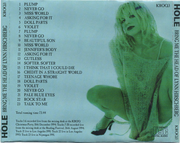 Hole / Bring Me The Head Of Lynn Hirschberg - CD (Used)