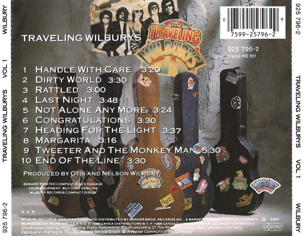 Traveling Wilburys /  V1 - CD (Used)