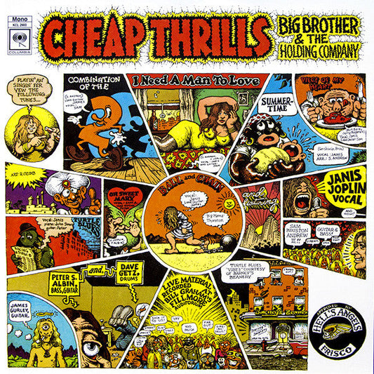 Janis Joplin, Big Brother & The Holding Company / Cheap Thrills - LP