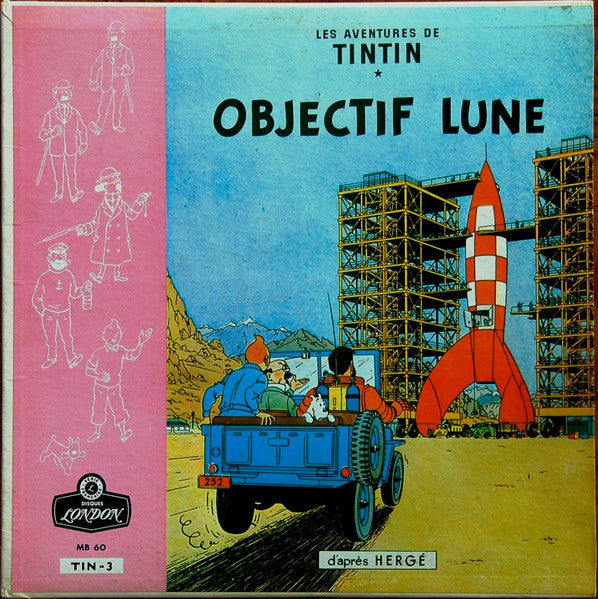 Hergé / Les Aventures De Tintin ⋆ Objectif Lune - LP Used