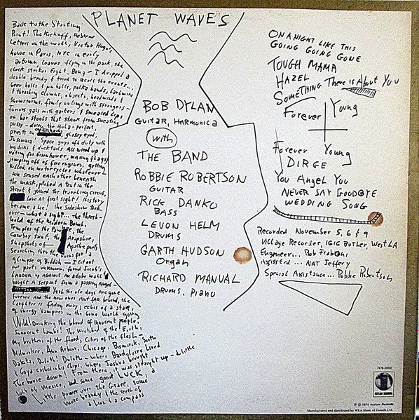 Bob Dylan / Planet Waves - LP USED