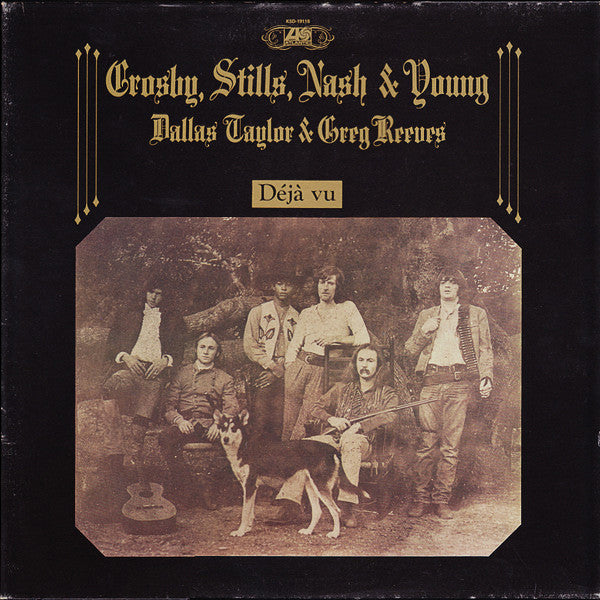 Crosby, Stills, Nash & Young + Dallas Taylor & Greg Reeves / Déjà Vu - LP (Used)