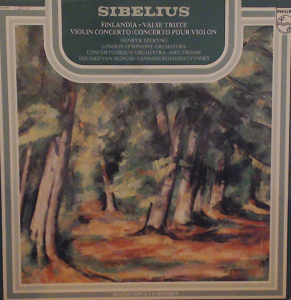 Jean Sibelius / Finlandia, Valse Triste - LP Occasion