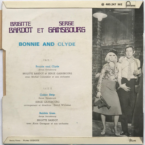 Brigitte Bardot Et Serge Gainsbourg / Bonnie And Clyde - LP Used 7''