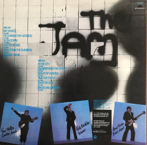 The Jam ‎/ In The City - LP Used