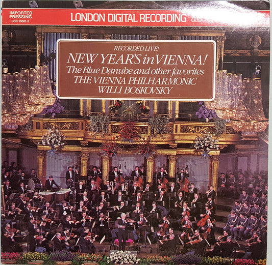 The Vienna Philharmonic, Willi Boskovsky / New Year's In Vienna! - LP (used)