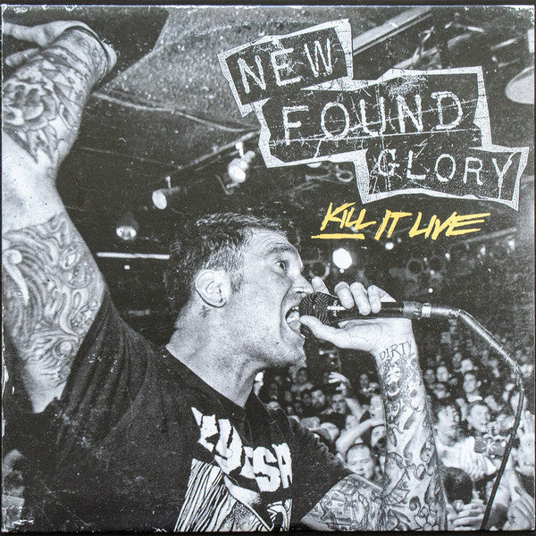 New Found Glory – Kill It Live - LP White/Black Split (Used)