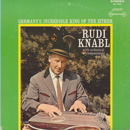 Rudi Knabl With Orchestral Accompaniment / Germany's Incredible King Of The Zither - LP (used)