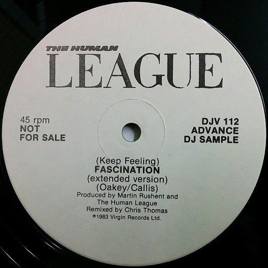 The Human League / (Keep Feeling) Fascination (Version longue) - LP 12'' Occasion