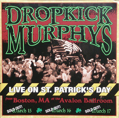 Dropkick Murphys ‎/ Live On St. Patrick's Day - 2LP