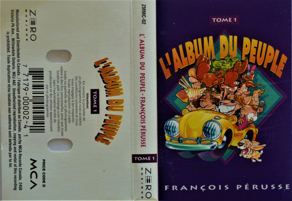 François Pérusse / L'Album Du Peuple Tome 1 - K7 (occasion)
