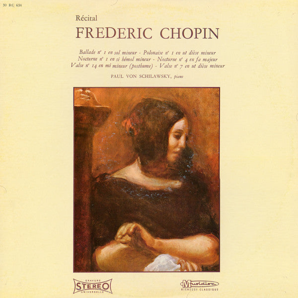 Frédéric Chopin - Paul Von Schilhawsky / Récital - LP Used