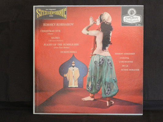 L'Orchestre De La Suisse Romande, Ernest Ansermet ‎– Rimsky-Korsakov / La Nuit De Noel-Sadko / Le Vol Du Bourdon / Chanson Russe -LP (used)