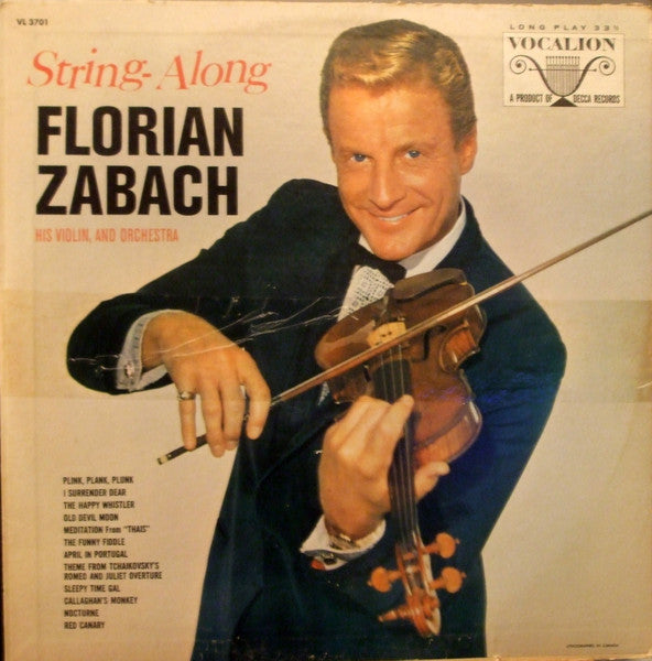 Florian Zabach / String Along - LP USED