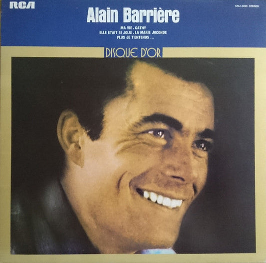 Alain Barrière / Disque D'Or - LP USED